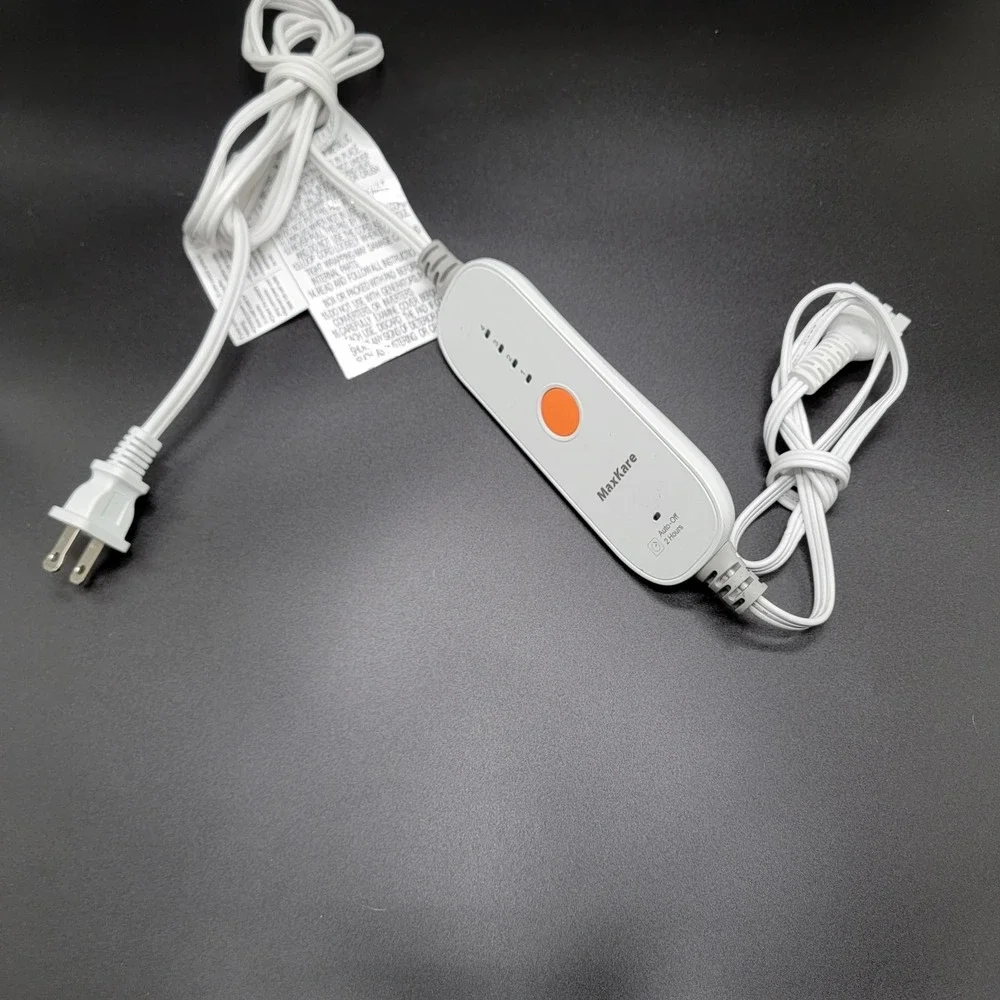 MaxKare AK-01E Heating Pad 4-Prong Controller Remote Control EUC Tested